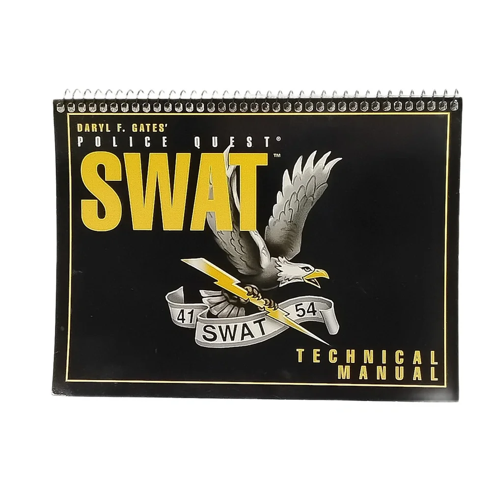 Vintage Sierra Daryl F. Gates' Police Quest: SWAT PC Game (1995) Big Box Game